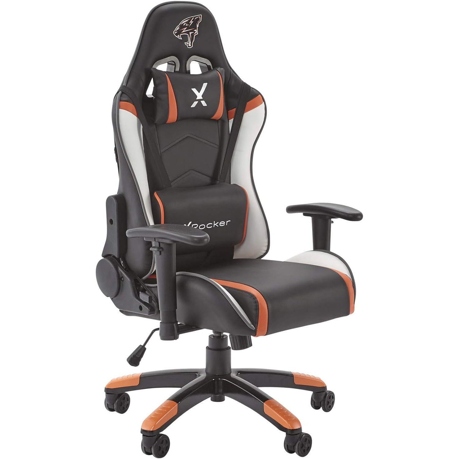 X rocker gaming discount chair black and orange