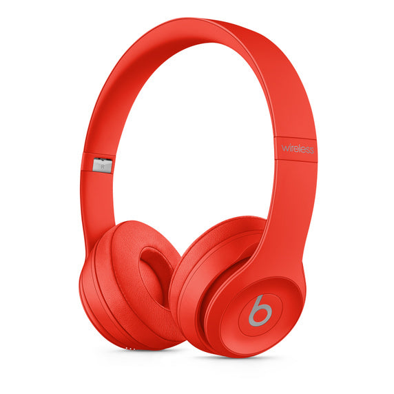 Beats Solo3 Wireless Headphones Red Refurbished Pristine