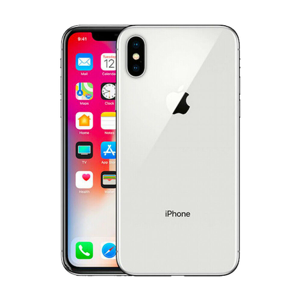 NEW SEALED Apple iPhone X 64GB 256GB All Colours Unlocked Smartphone WITH  BOX