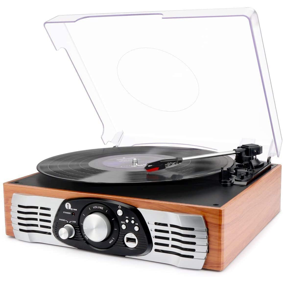 1byone best sale portable turntable