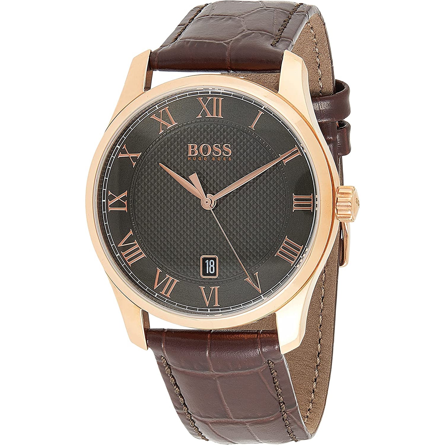 Mens hugo boss master watch hot sale