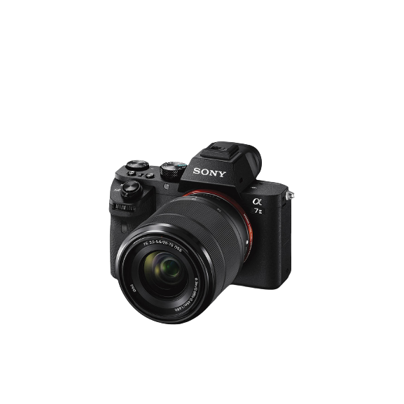 Sony a7 II (Alpha ILCE-7M2) Compact System Camera With HD 1080p, 24.3MP,  Wi-Fi, NFC, OLED EVF, 5-Axis Image Stabiliser & 3 LCD Screen, 28-70mm Lens