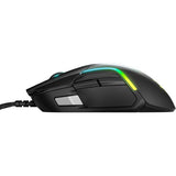 SteelSeries Rival 5 RGB Optical Gaming Mouse - Black - Good