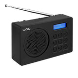 Logik L2DAB23 Portable DAB+/FM Radio - Black - Pristine