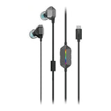 Lenovo Legion E510 7.1 RGB Gaming In-Ear Headphones - Grey - Excellent