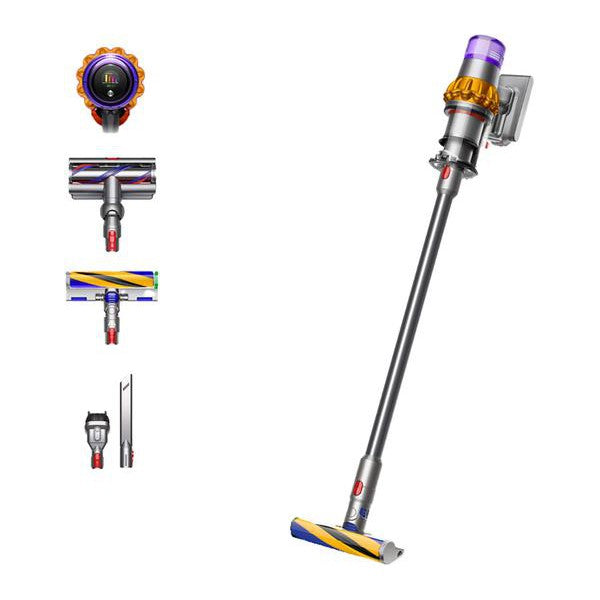 Dyson V15 Detect Absolute Vacuum Cleaner - Yellow / Nickel - New