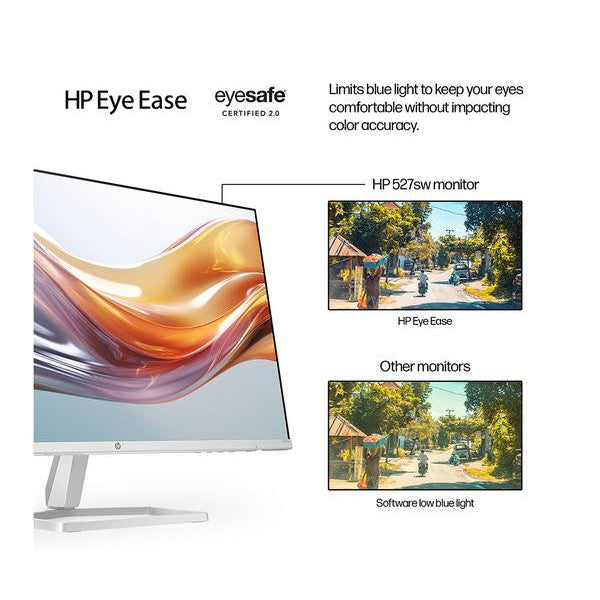 HP Series 5 527SW Full HD 27" IPS LCD Monitor - White - Open Box