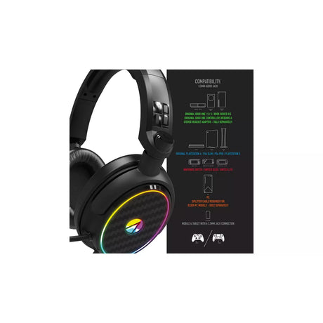 Stealth C6-100 LED Gaming Headset - Refurbished Pristine