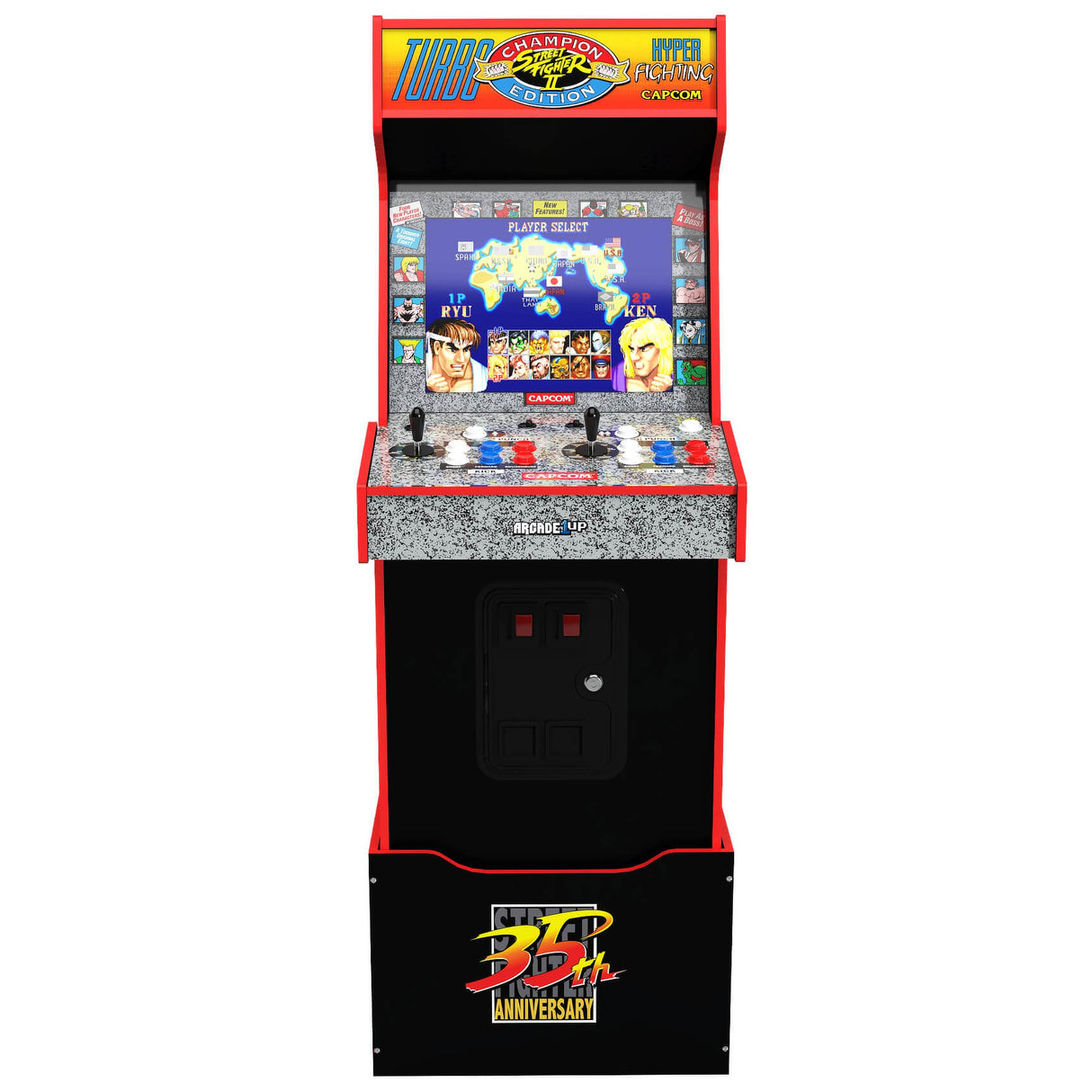 Arcade1Up Street Fighter II Turbo Capcom Legacy Arcade Machine - Fair