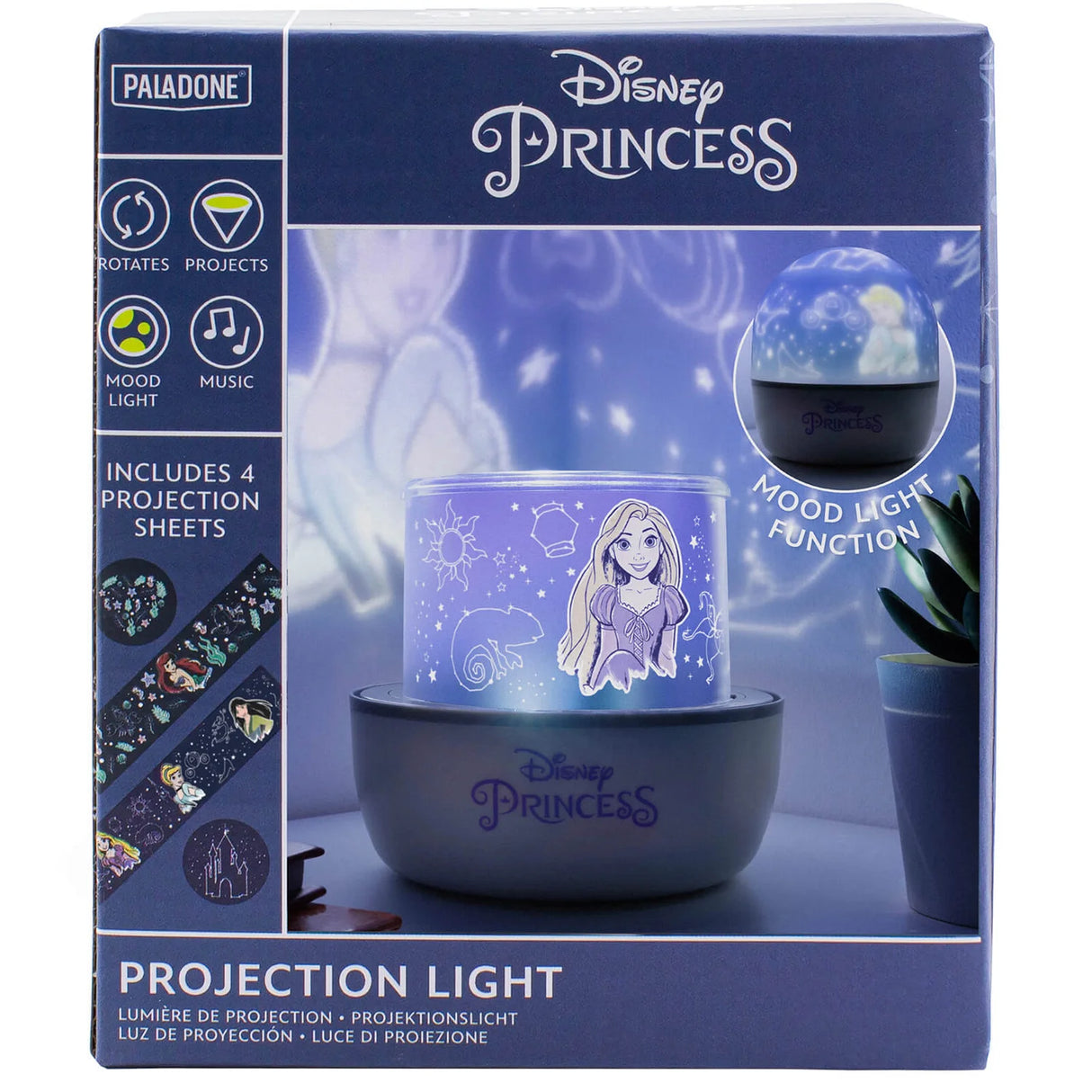 Paladone Disney Princess Projection Light - Pristine