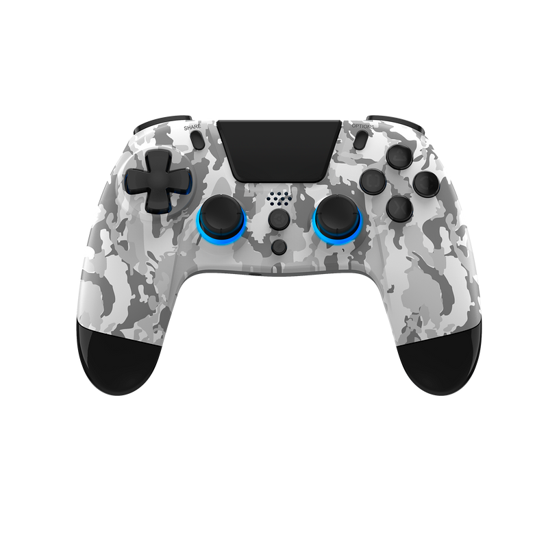 Gioteck VX-4+ RGB Wireless Controller for PS4 & PC - Arctic Camo - Pristine