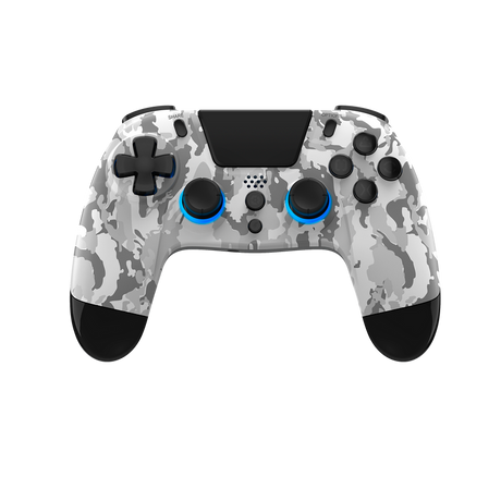 Gioteck VX-4+ RGB Wireless Controller for PS4 & PC - Arctic Camo - Pristine