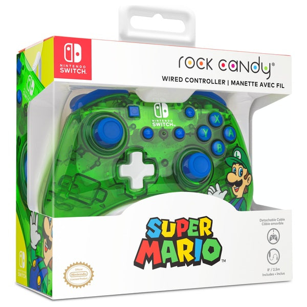PDP Rock Candy Nintendo Switch Wired Controller - Refurbished Pristine