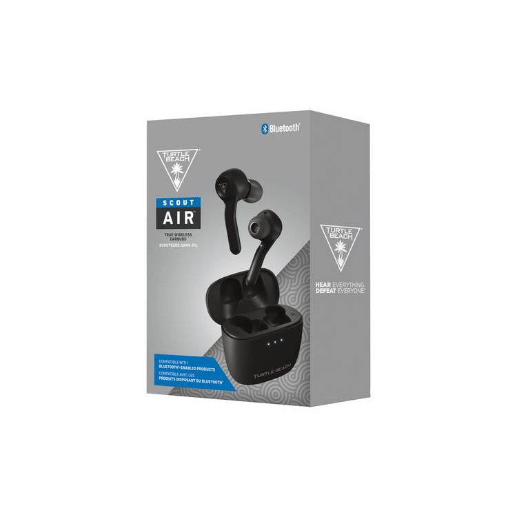 Turtle Beach Scout Air True Wireless Earbuds - Black - Good