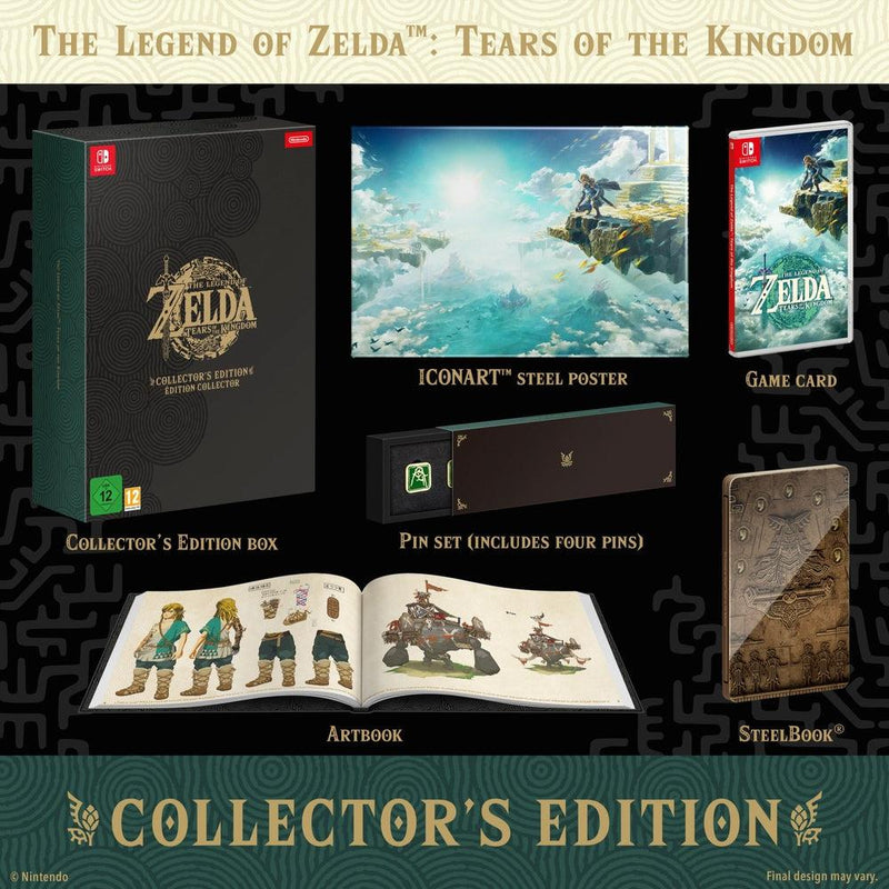 The Legend of Zelda Tears of the Kingdom Collector's Edition - New