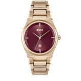 Hugo Boss 1502671 Boss Steer Red Dial Ladies Watch