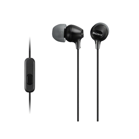 Sony MDR-EX15AP In-Ear Headphones with Mic/Remote - Refurbished Good