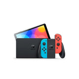 Nintendo Switch OLED 32GB - Neon Red / Blue - Refurbished Good