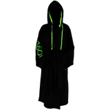 Microsoft Xbox Official Gear Gamer Fleece Robe - Black/Green