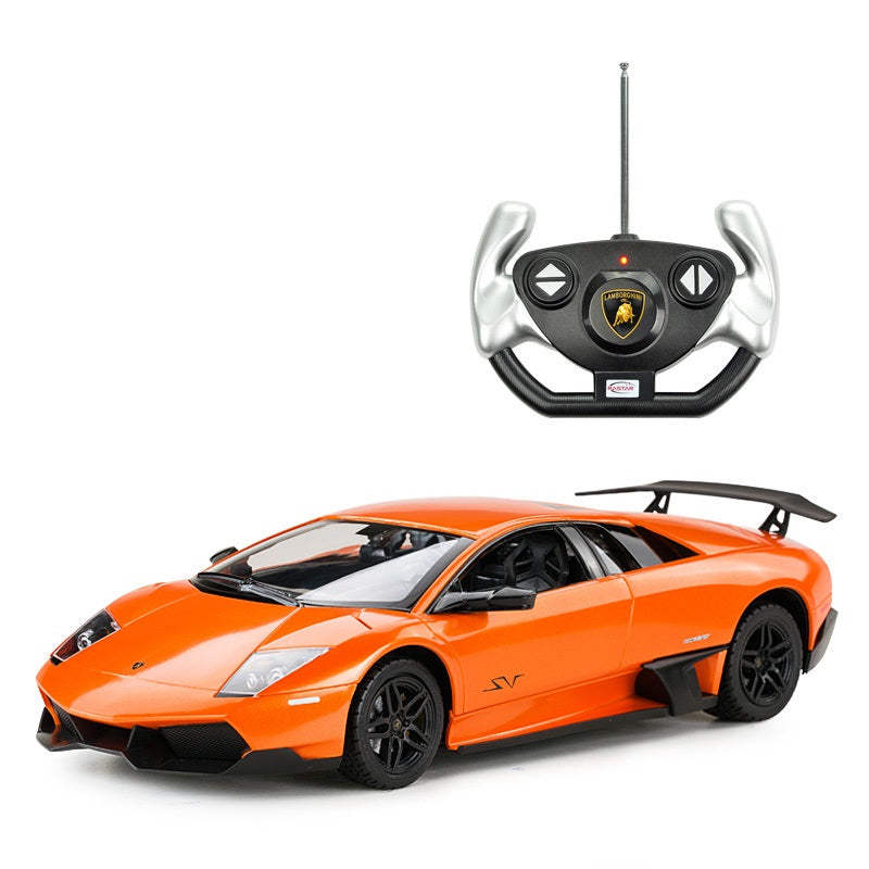 Rastar Lamborghini Murcielago LP670-4 SV Orange RC Car