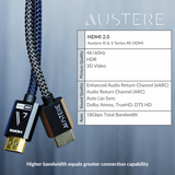 Austere V Series 4K HDMI Cable - 2.5m - New