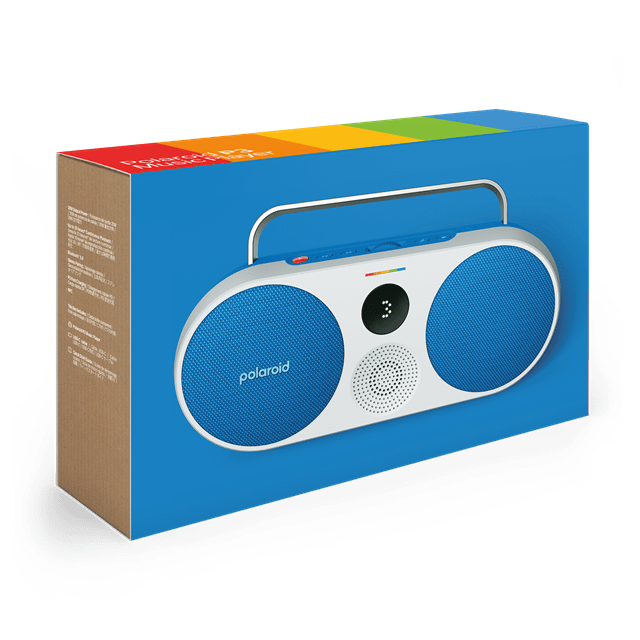 Polaroid Player 3 Bluetooth Speaker - Blue