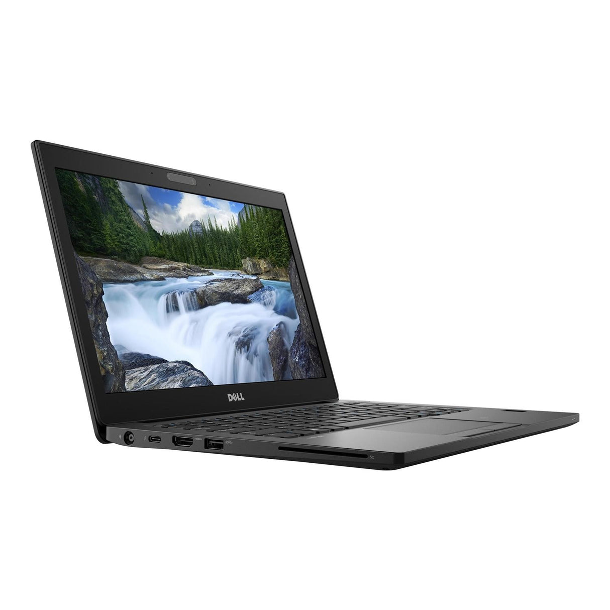 Dell Latitude 7290 14" Laptop, Intel Core i5-7300U 8GB RAM 256GB SSD - Black - Refurbished Pristine