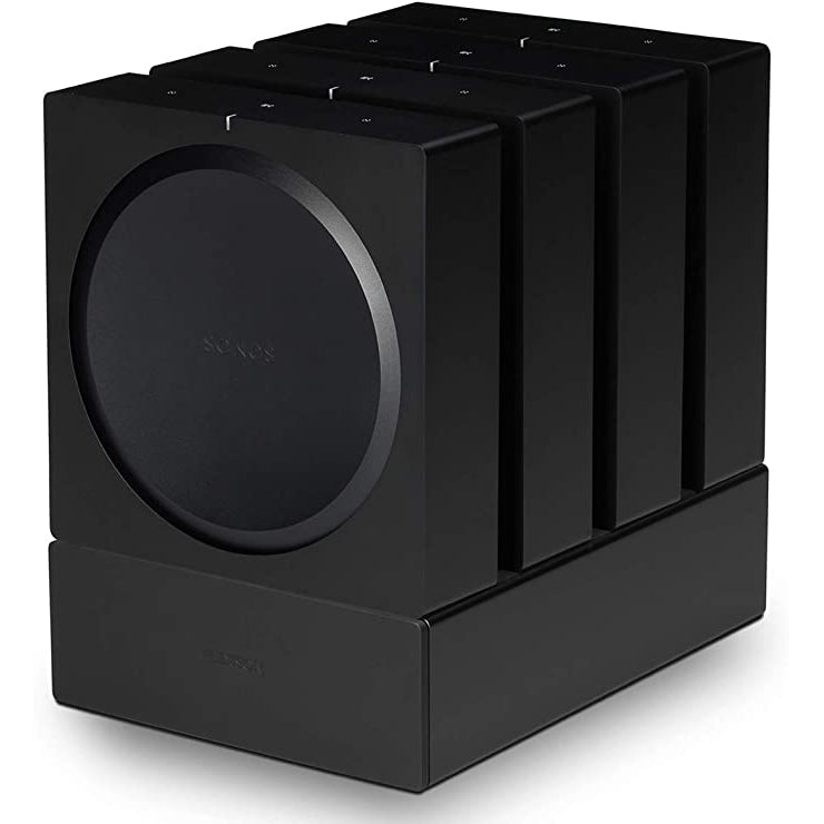 Flexson Dock for 4 Sonos Amps SA-X4DK - Black