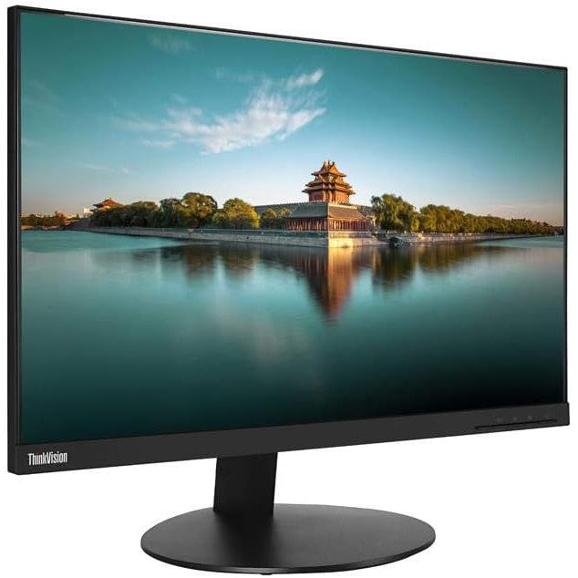 Refurbished Lenovo ThinkVision T24i-10 Full HD 1080p LCD Monitor 23" - Black - Excellent