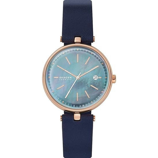 Skagen SKW2981 Karolina Solar-Powered Watch - Ocean Blue - Good