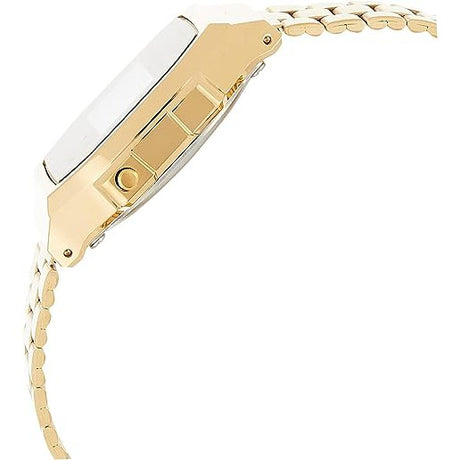 Casio A168WG-9WDF Unisex Vintage Bracelet Strap Watch - Gold