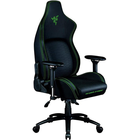 Razer Iskur Gaming Chair With Built-In Lumbar Support - Black