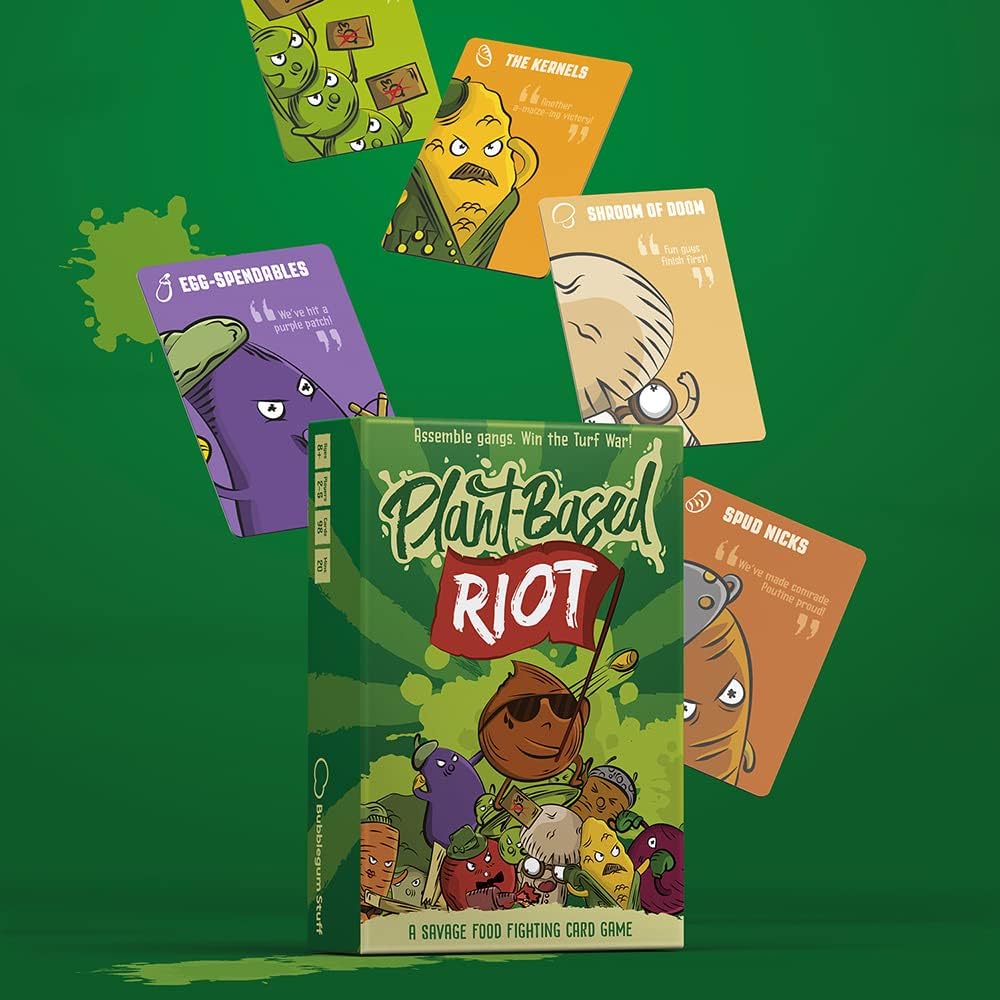 Bubblegum Stuff Plant Based Riot Card Game