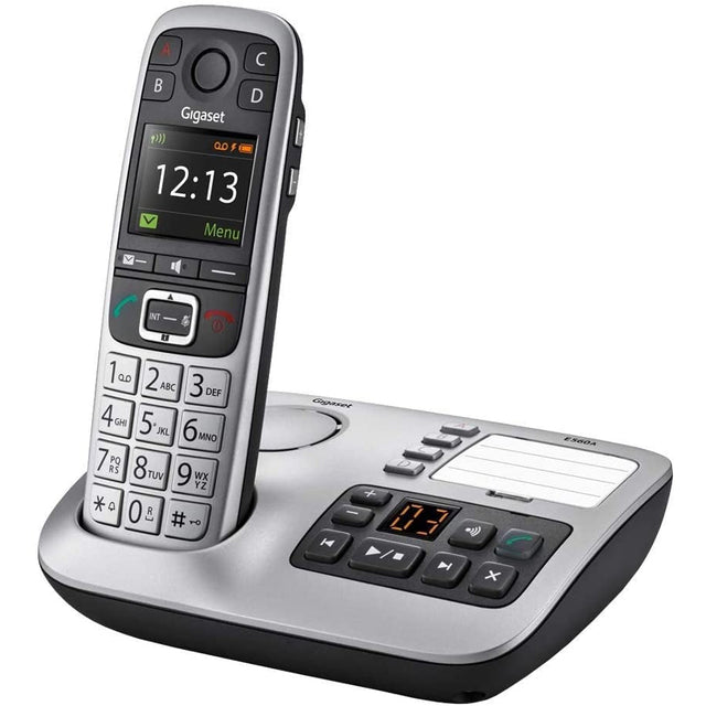 Gigaset E560A Premium Cordless Home Phone - Silver / Black - Refurbished Good