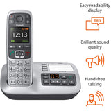 Gigaset E560A Premium Cordless Home Phone - Silver / Black - Refurbished Good