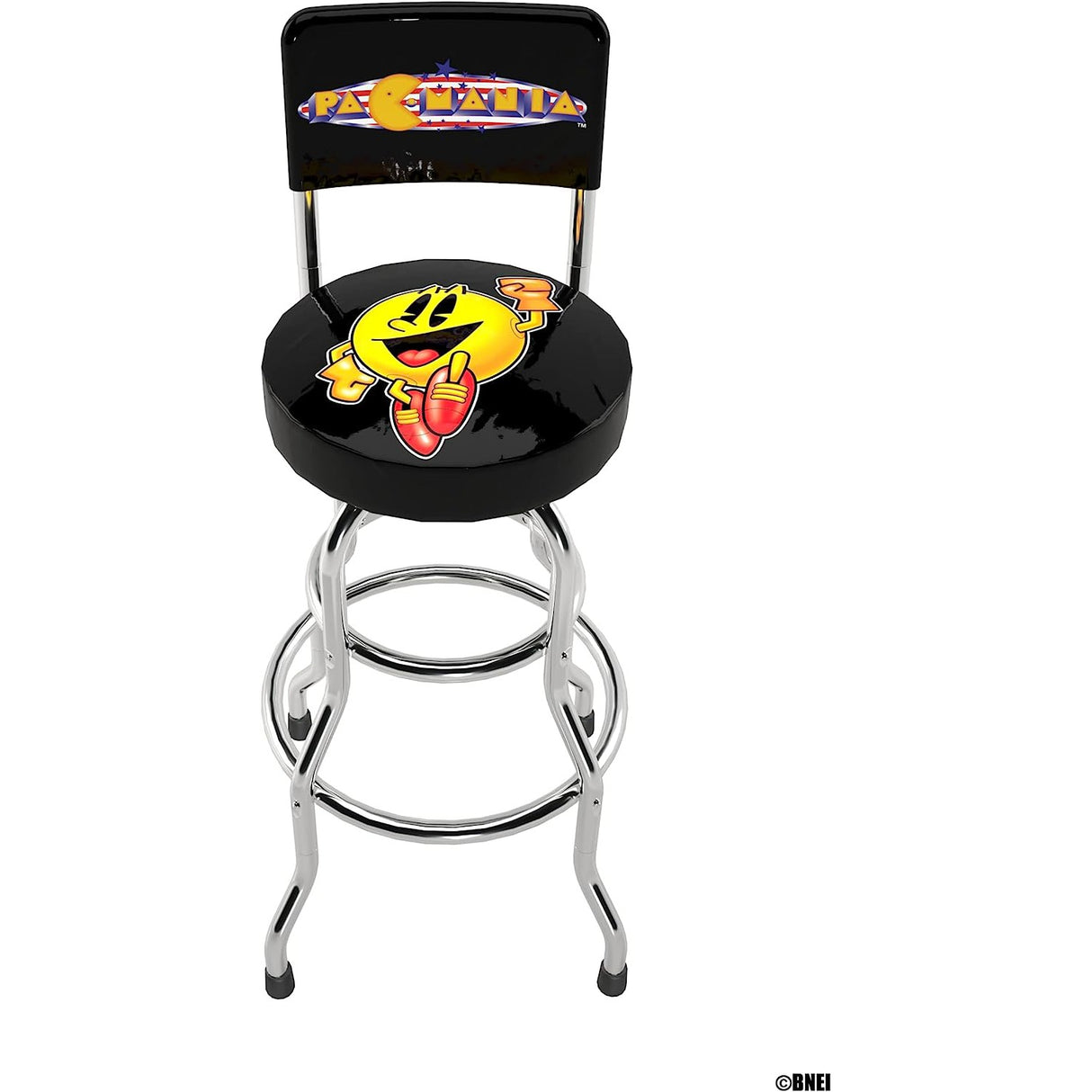 Arcade-1Up Legacy Pac-Man High Back Stool - New