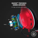 Razer Kaira X Xbox Gaming Wired Headset - Red - Excellent