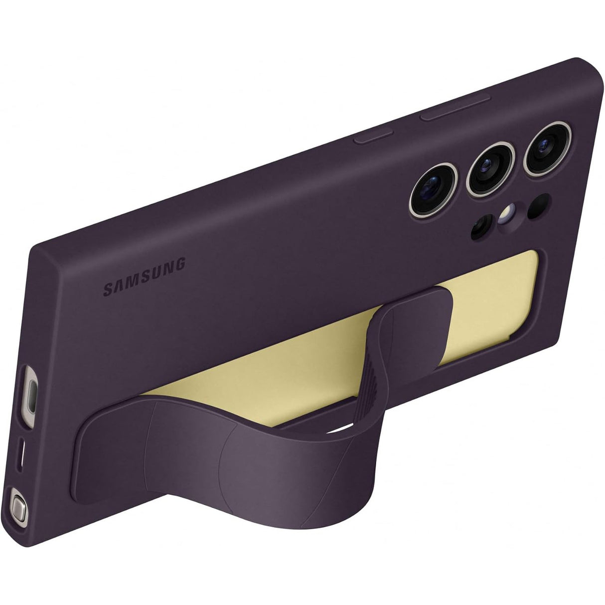 Samsung Galaxy S24 Ultra Standing Grip Case - Dark Violet