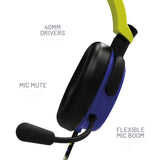 Stealth C6-100 LED Gaming Headset - Yellow / Blue - Pristine