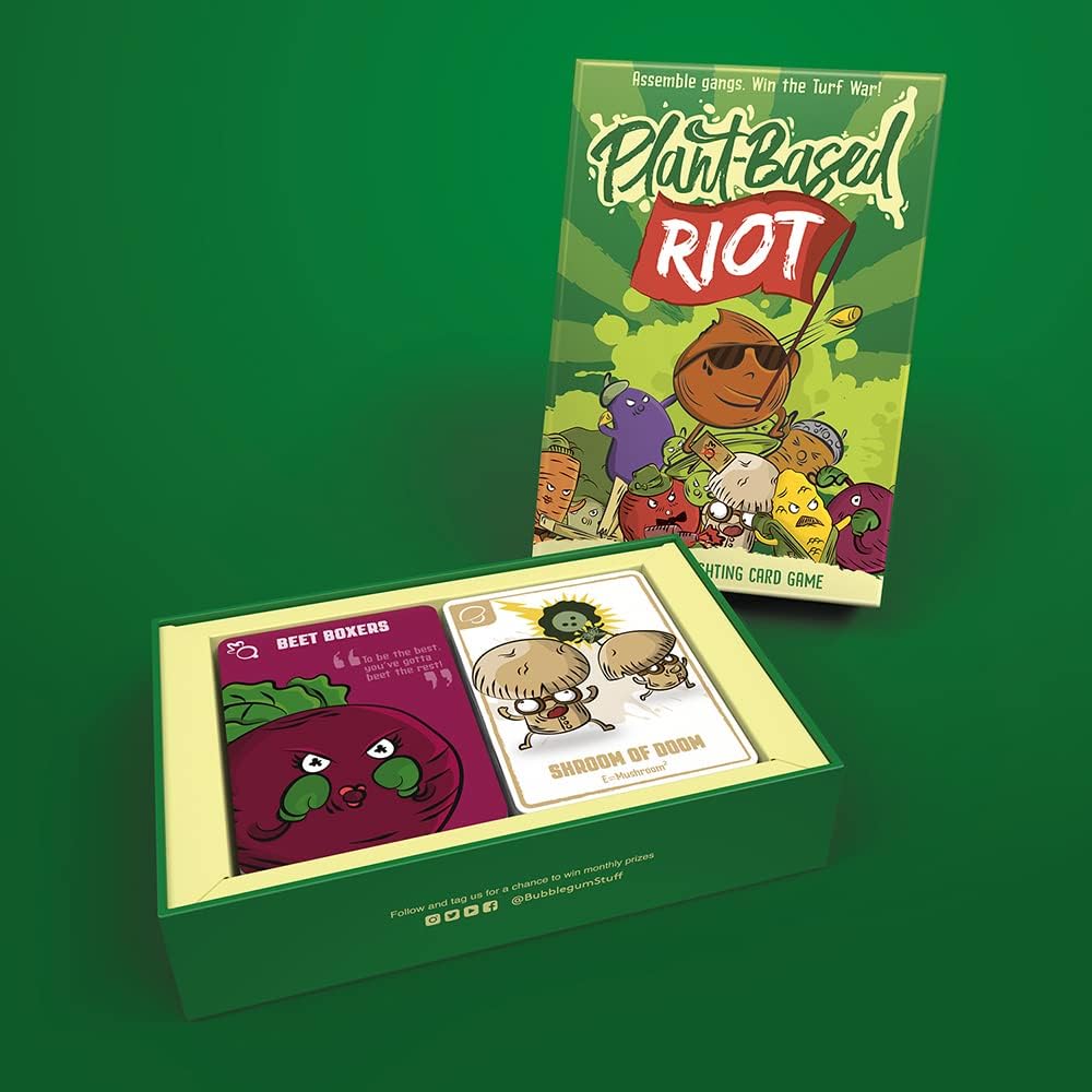 Bubblegum Stuff Plant Based Riot Card Game