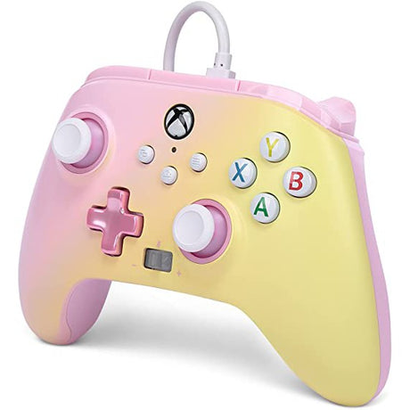 PowerA Xbox Enhanced Wired Controller - Pink Lemonade - New