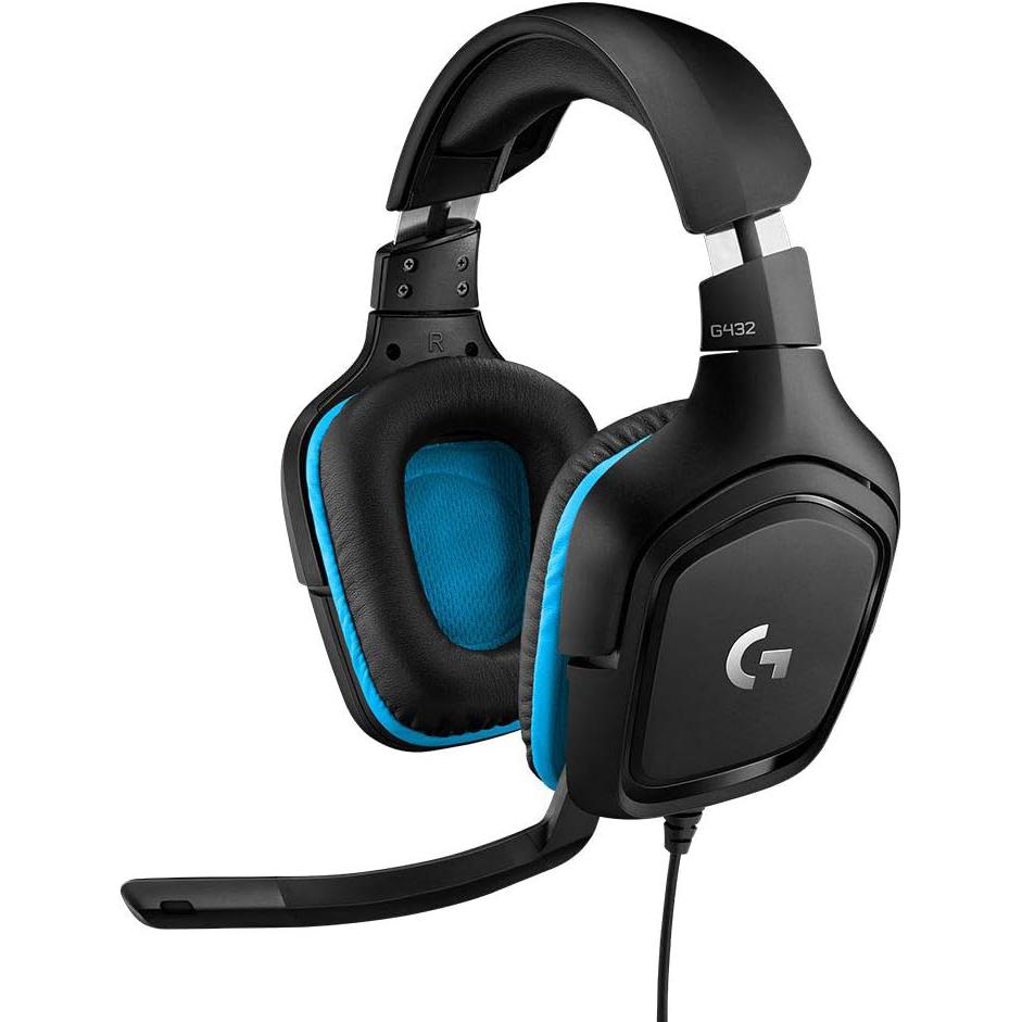 Logitech G432 7.1 Surround Sound Gaming Headset - Pristine