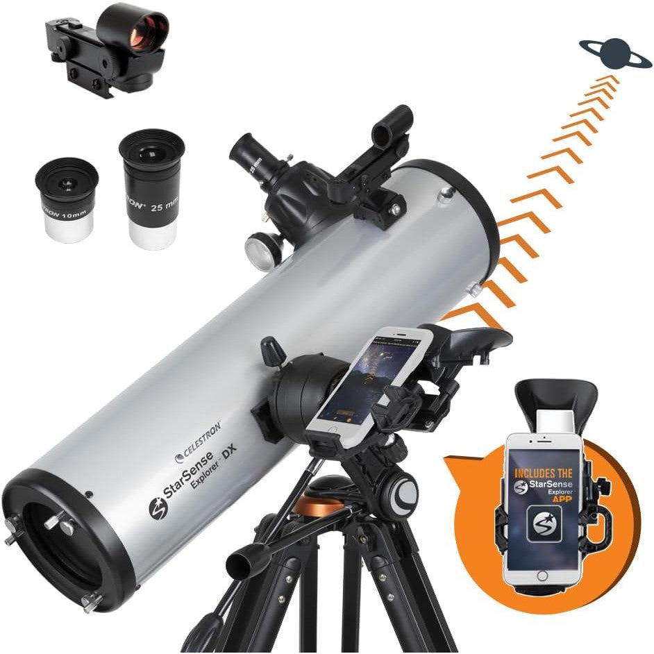 Celestron 22461 StarSense Explore DX 130 Newtonian Reflector Telescope