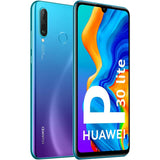 Huawei P30 Lite 6.15" Unlocked Smartphone 4GB RAM, 128GB, Peacock Blue - Fair