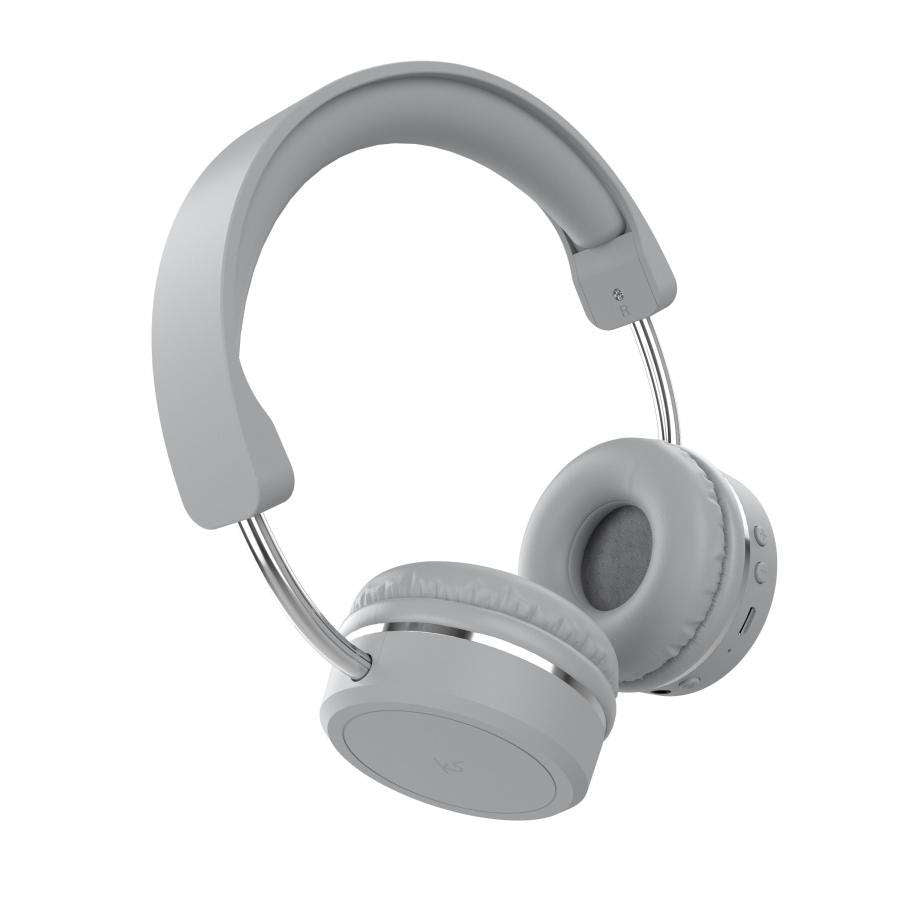 KitSound Metro X Wireless Headphones - Grey - Refurbished Pristine