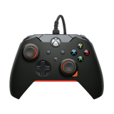 PDP Atomic Xbox Wired Controller - Black / Orange - Refurbished Excellent