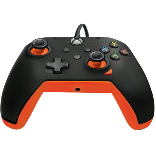 PDP Atomic Xbox Wired Controller - Black / Orange - Refurbished Pristine