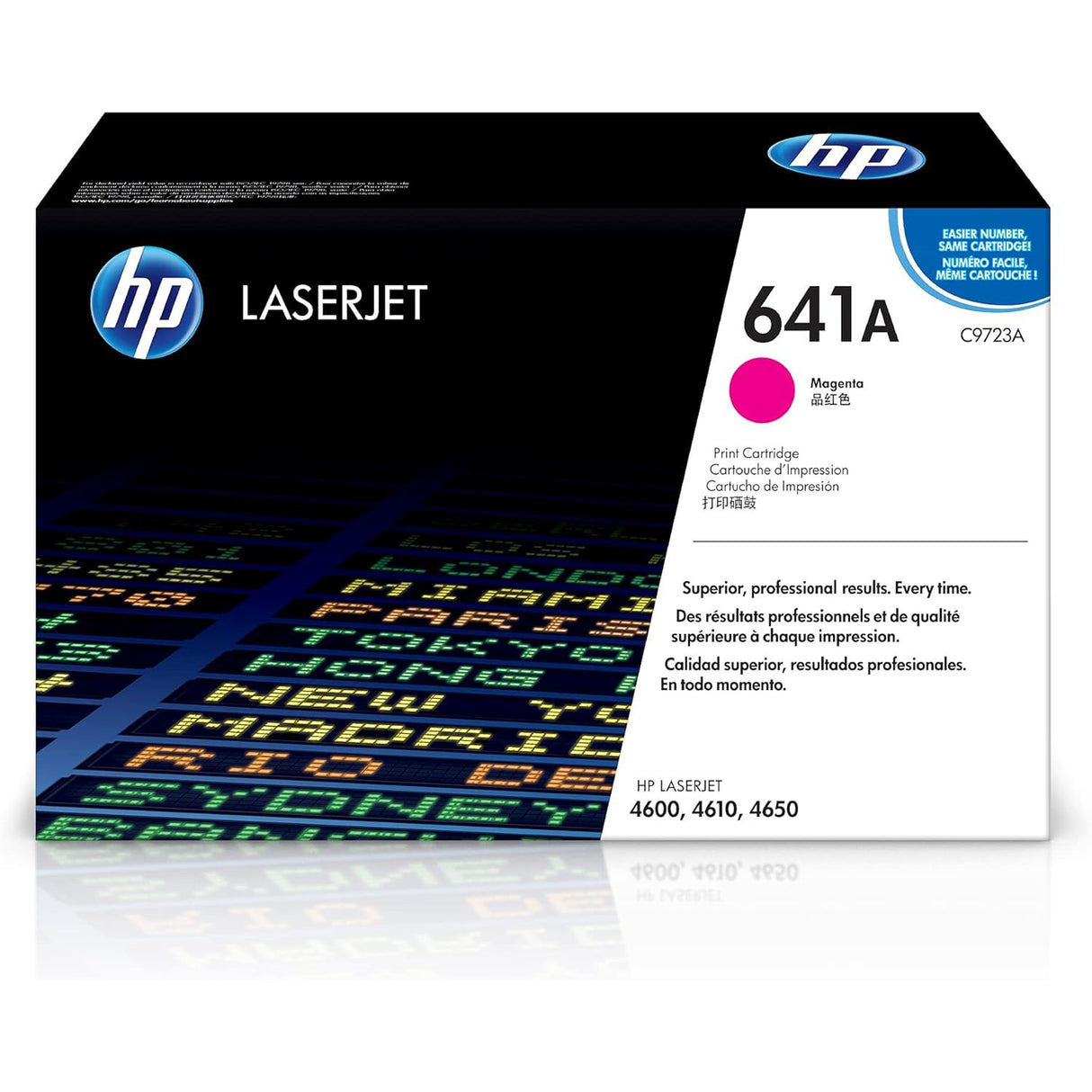 HP C9723A 641A LaserJet Toner Cartridge - Magenta - Single Pack