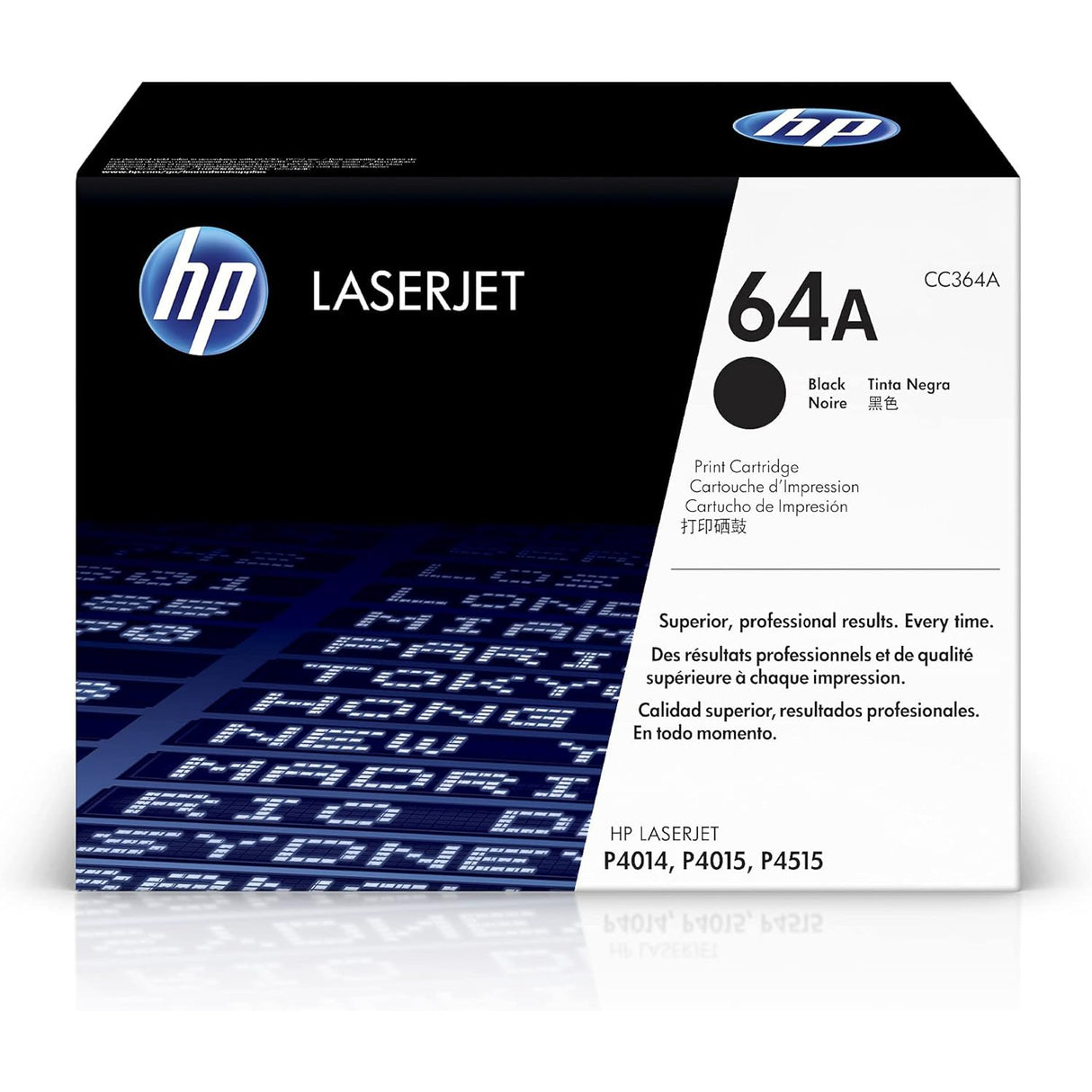 HP CC364A 64A LaserJet Toner Cartridge - Black - Single Pack