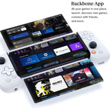 Backbone One: PlayStation Mobile Gaming Controller For Android - White - Pristine